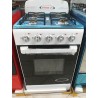 ESTUFA 4 HORNILLAS CON HORNO BLANCA -AMERICAN-